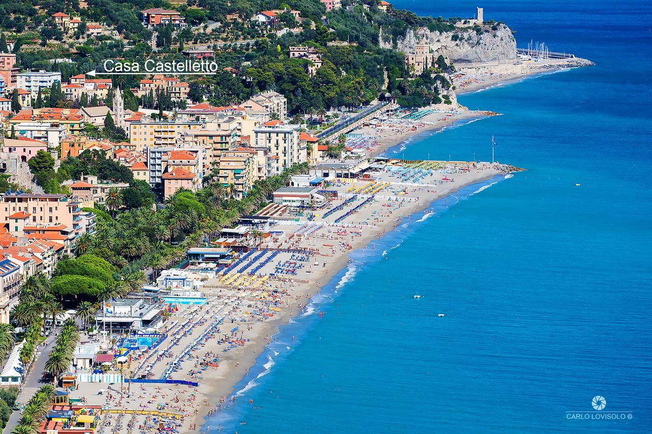 Casa Castelletto Leilighet Finale Ligure Eksteriør bilde